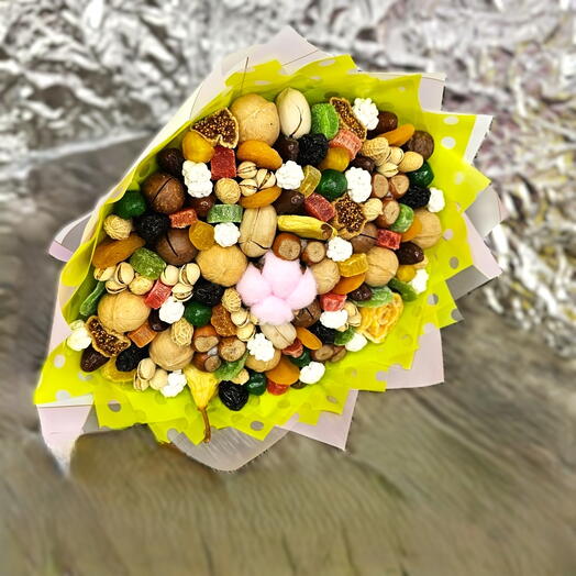 Букет сухофруктовый с орехами арт. 3917 в Хабаровске