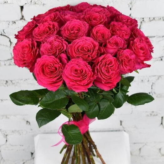 Bouquet of 25 roses Full Monty 60 cm. Ecuador