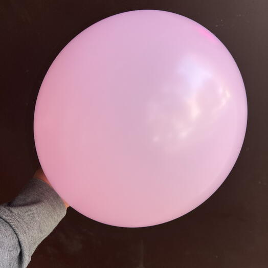 Шар с гелием розовый