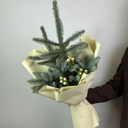 Зимний букет с нобилисом