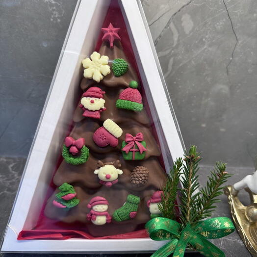 Печенье в карамели с шоколадом