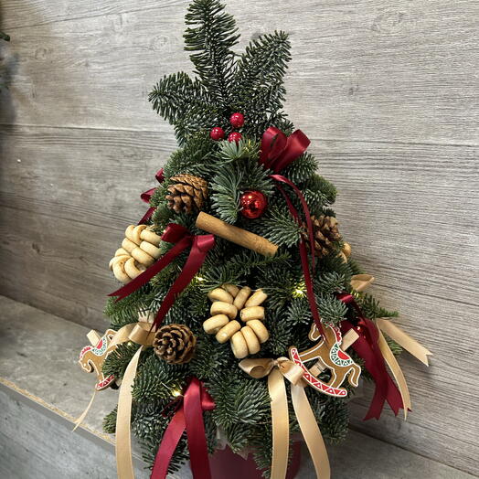 Ароматная новогодняя ёлочка из нобилиса