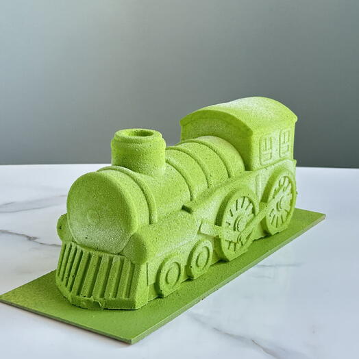Муссовый 3D Торт Паровоз