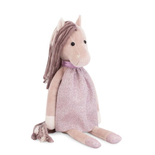 Мягкая игрушка Лошадка Искорка, 16 см