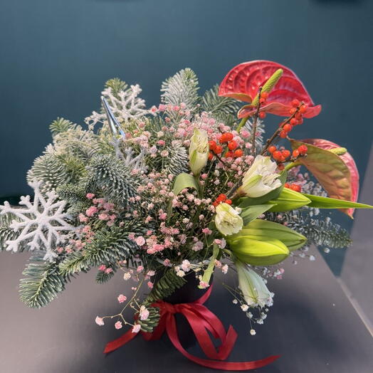 Композиция " Зимний вечер"