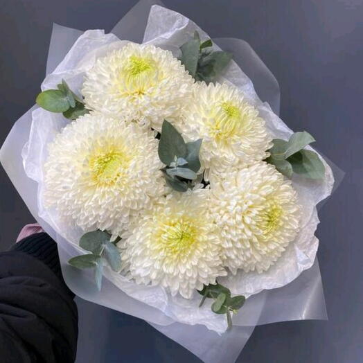 Букет из хризантем