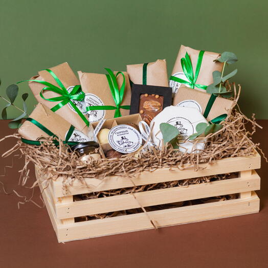 Gift cheese box for "Beloved teacher"