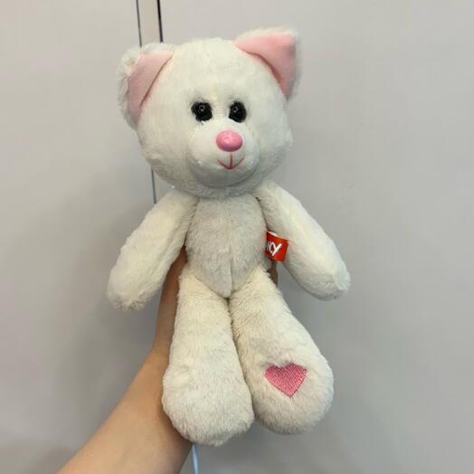 Длинный котик Бася игрушка