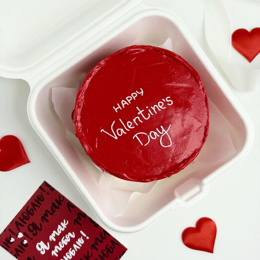 Бенто торт «happy Valentine s Day на 14 февраля