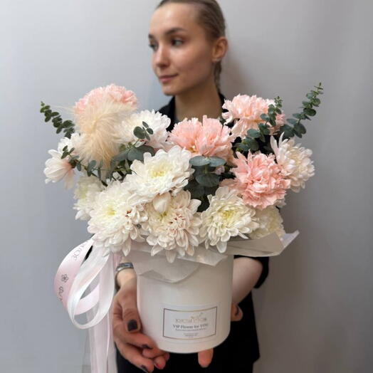 Цветы в коробке Любовь