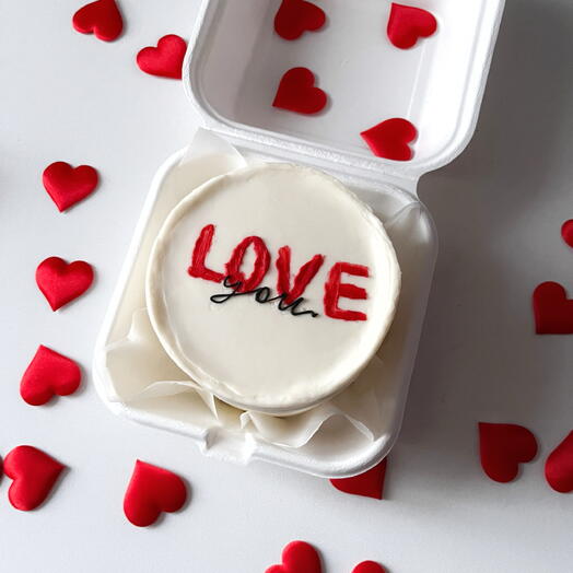 Бенто торт love you 🥰