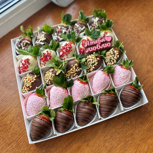 Клубника в шоколаде 25