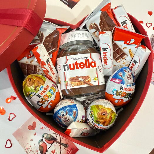Сладкий подарочный набор Kinder