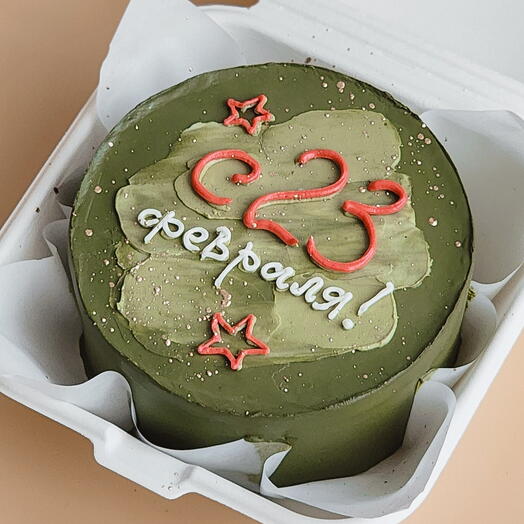 Бенто торт на 23 февраля ко дню защитника Отечества мужчине папе брату другу коллеге