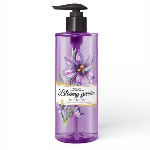 Гель для душа "Euphoria" Bloomy Garden, 500 мл