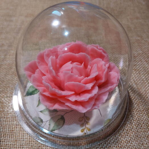 Ароматный пион из мыла