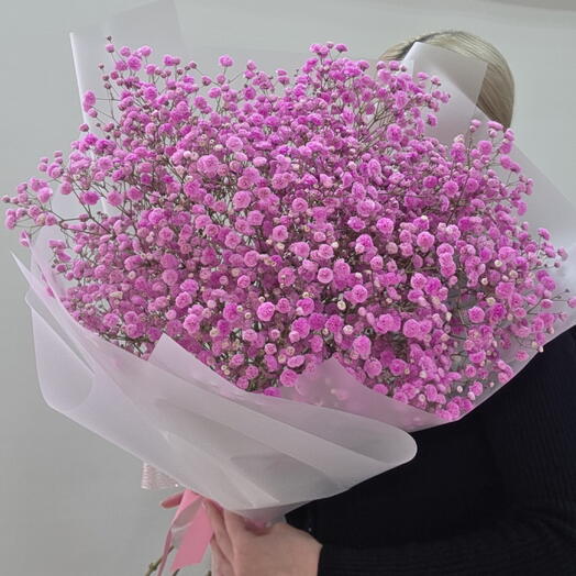 Букет из гипсофилы "Одна такая"