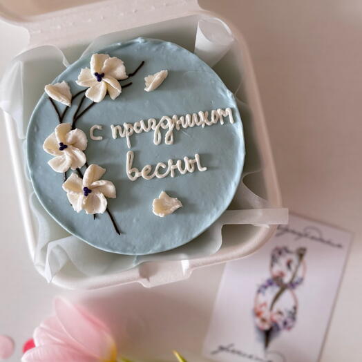 Бенто тортик на 8 марта