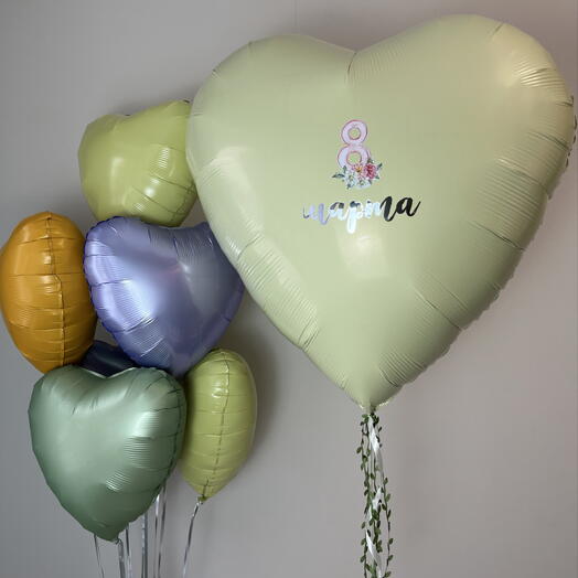 Воздушные шары на 8 марта (7)