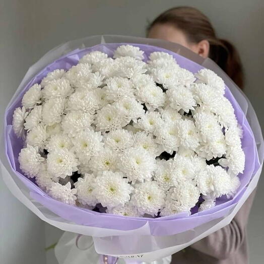 Букет из 25 хризантема