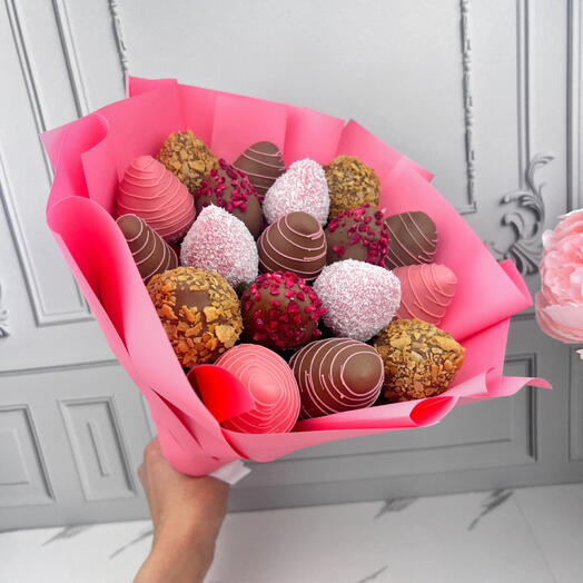 Fresa en chocolate Bouquet "Ternura"