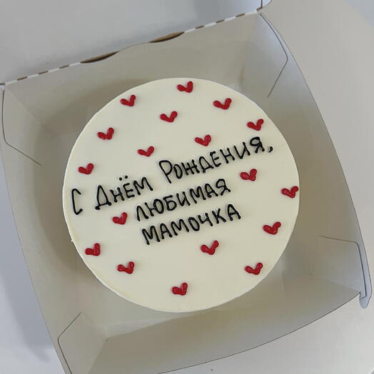 Бенто-торт "С Днем Рождения, любимая мамочка"
