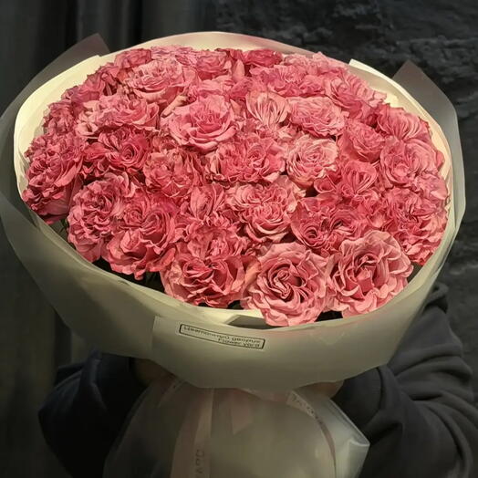 WOW букет пионовидная роза