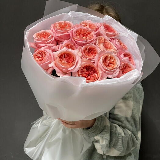 Букет пионовидных роз 🌸