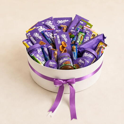 Подарочный набор Milka Grand Deluxe XL — большая коллекция сладостей