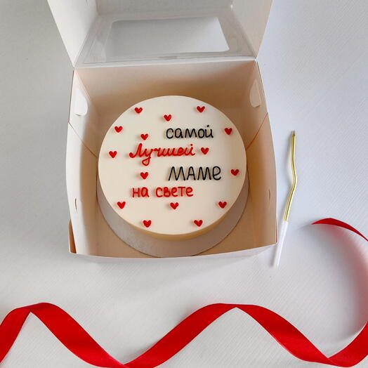 Бенто торт маме 2