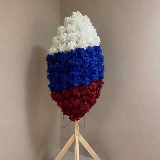 Венок триколор Патриот
