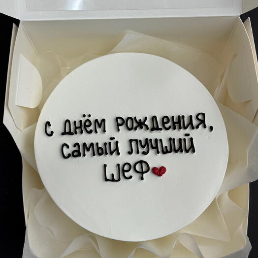 Бенто торт шефу