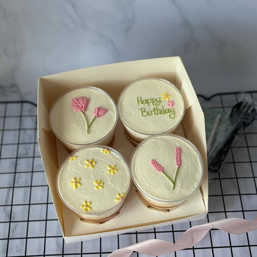 Трайфлы 4шт «Happy Birthday