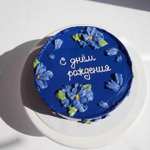 БентоXL "синие цветы"
