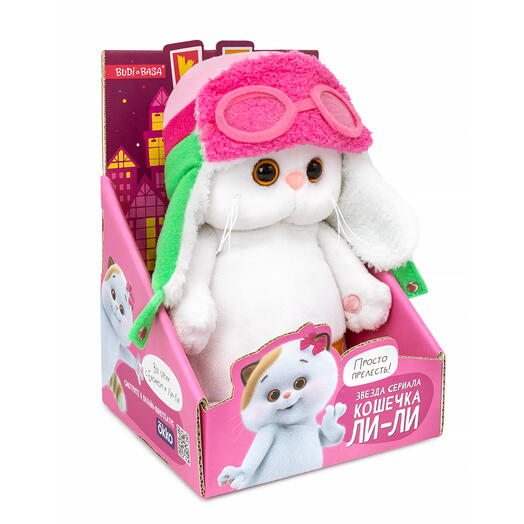 LKm18-007 Игрушка Кошечка Ли-Ли "Авиатор", "Мультсериал"