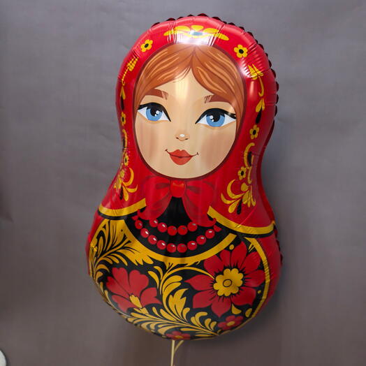 Шар фольгированный Матрёшка