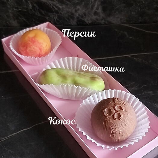 Корпусные пирожные - набор 3 - 170гр