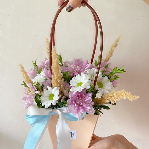 AlexFlower 🎓School Collection🎓: композиция из хризантем