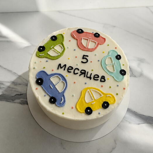 Бенто-торт по месяцам