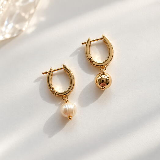 Серьги Duo