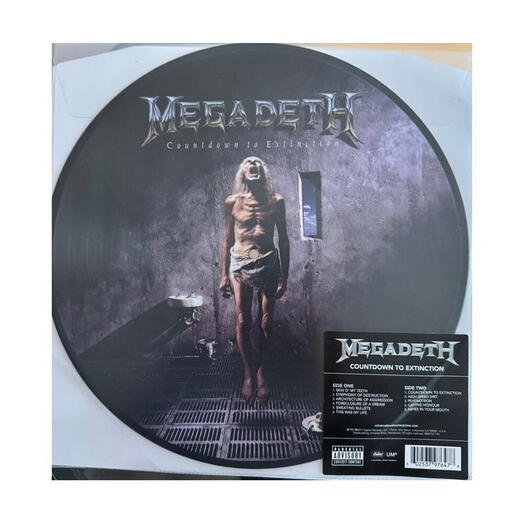 Виниловая пластинка Megadeth — Countdown To Extinction (pictured vinyl), запечатанная