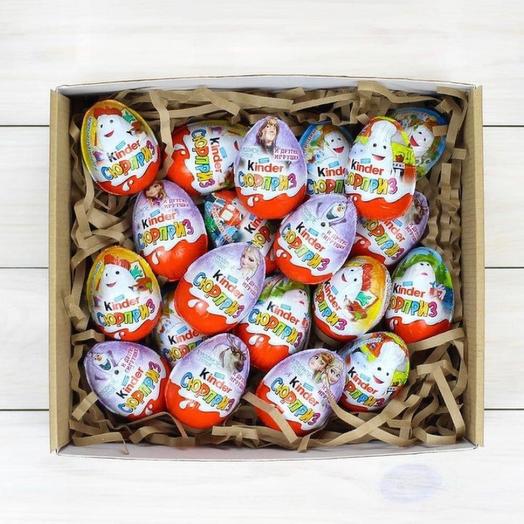 A box of Kinder surprise