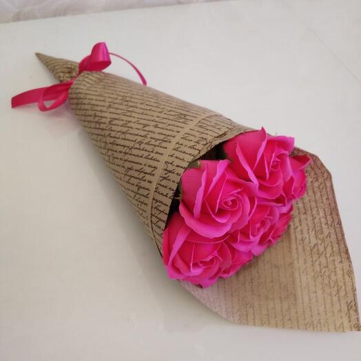 Букет "7 троянд"