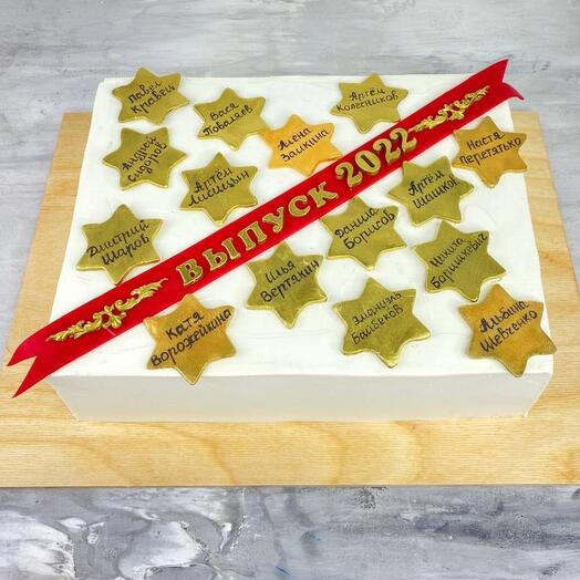 Pastel de graduación
