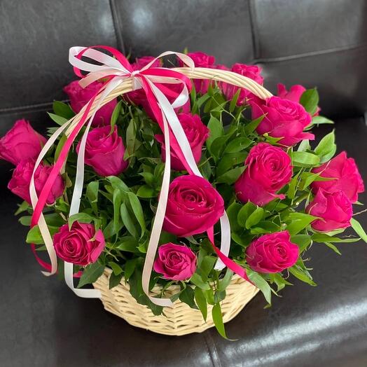 Корзина с цветами