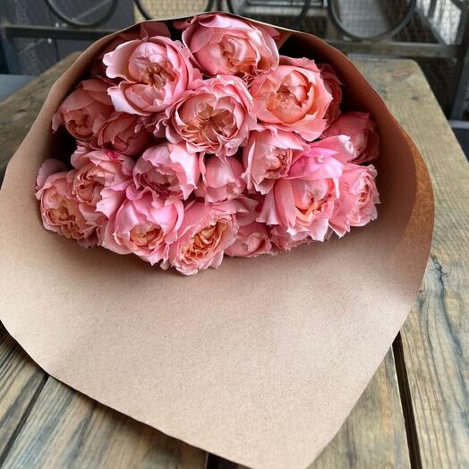 Rosas de peonía 7pcs