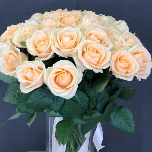 Bouquet of roses "Vanilla sky"