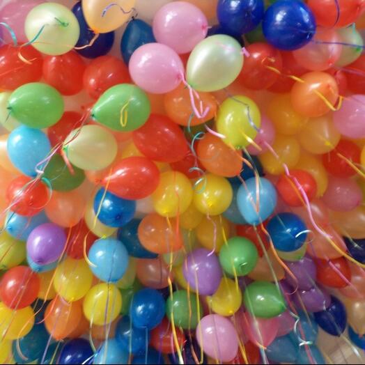 Mini globos 50 piezas