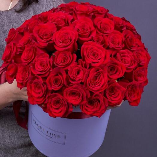 Цветы в коробке