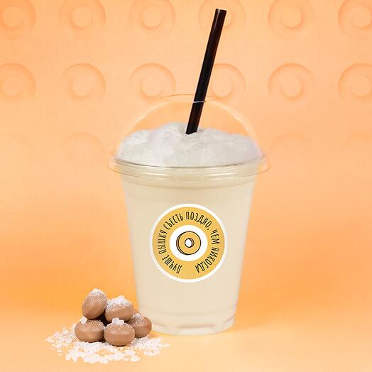 Молочный коктейль Солёная карамель